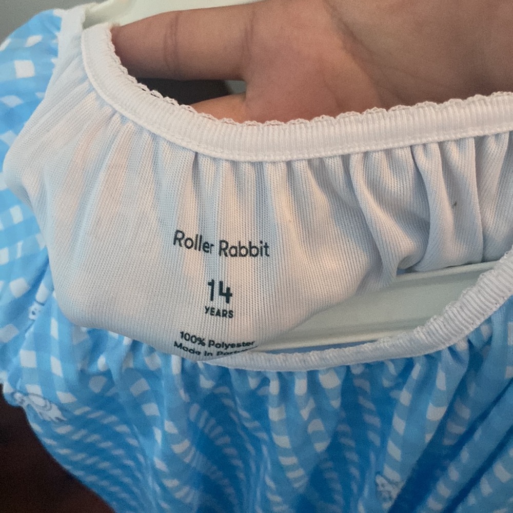 RARE!! Roller rabbit girls nightgown - Picture 3 of 5